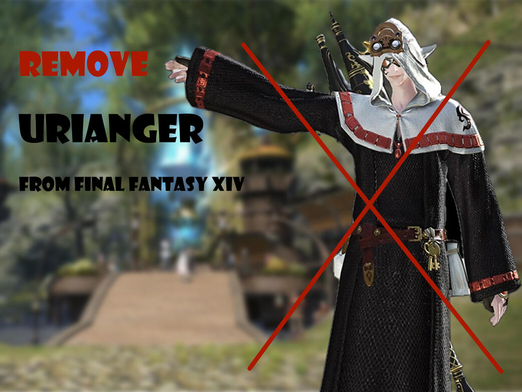 Remove Urianger from final fantasy 14